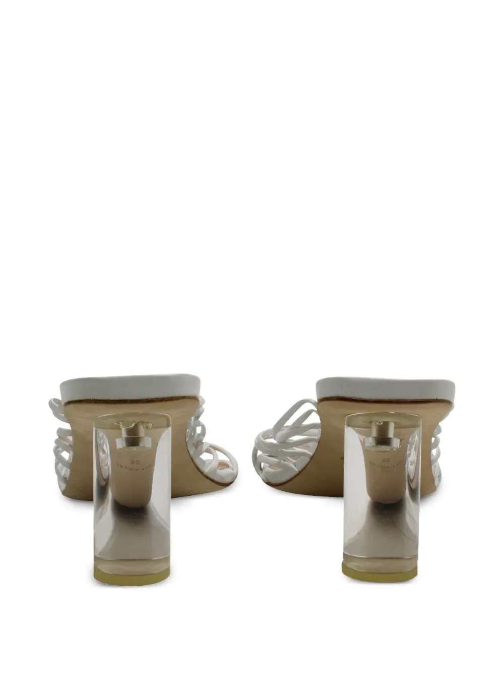 Zoe Square-Toe Strappy Sandals