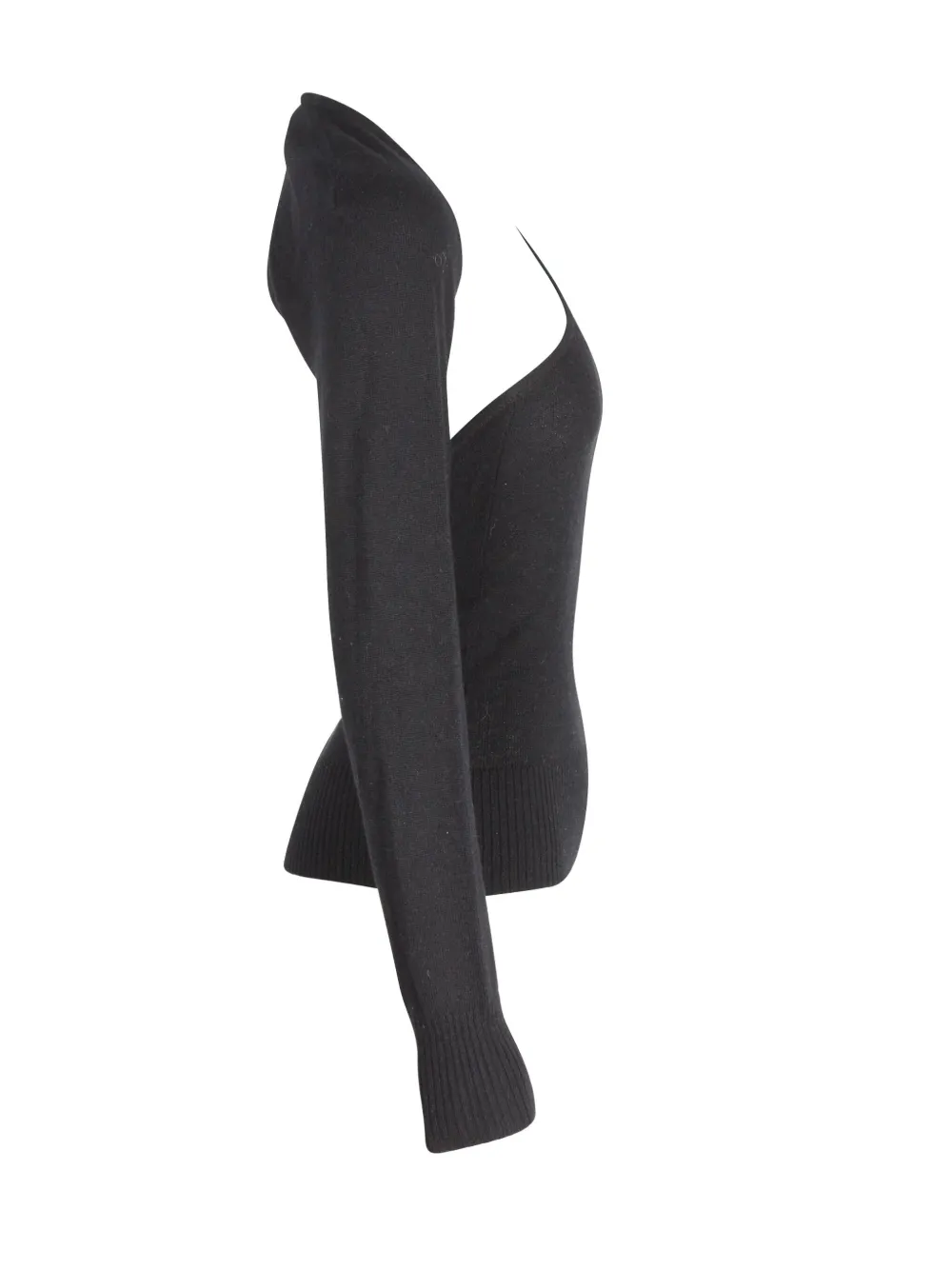 Christopher Esber one-shoulder knitted top | Image 2