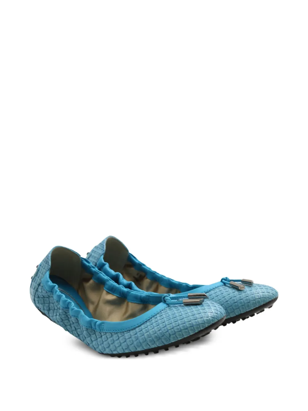 Tod's Vintage Dee  snakeskin ballerina flats | Image 2