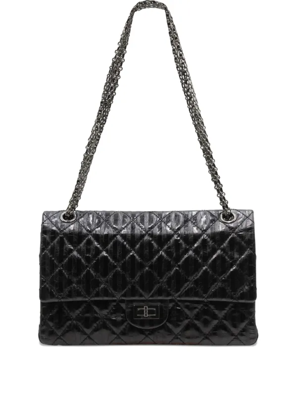 CHANEL Pre-Owned Reissue 2.55 ショルダーバッグ | ブラック