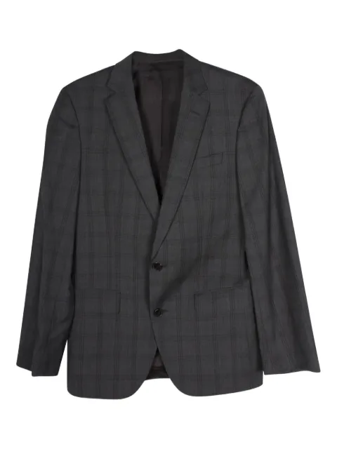BOSS plaid tailored suit
