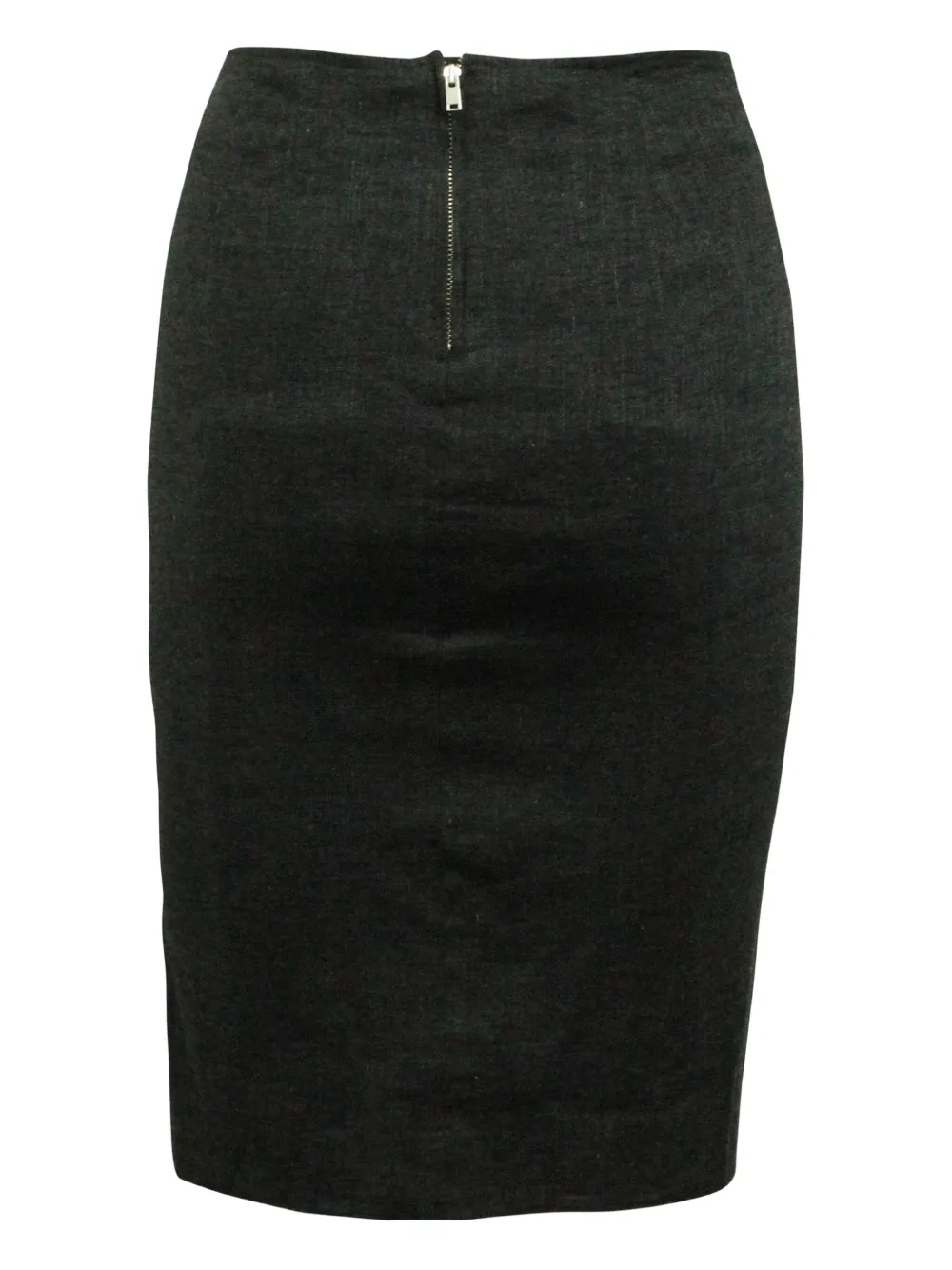 Isabel Marant Vintage ruched ruffle-detail skirt - Grijs