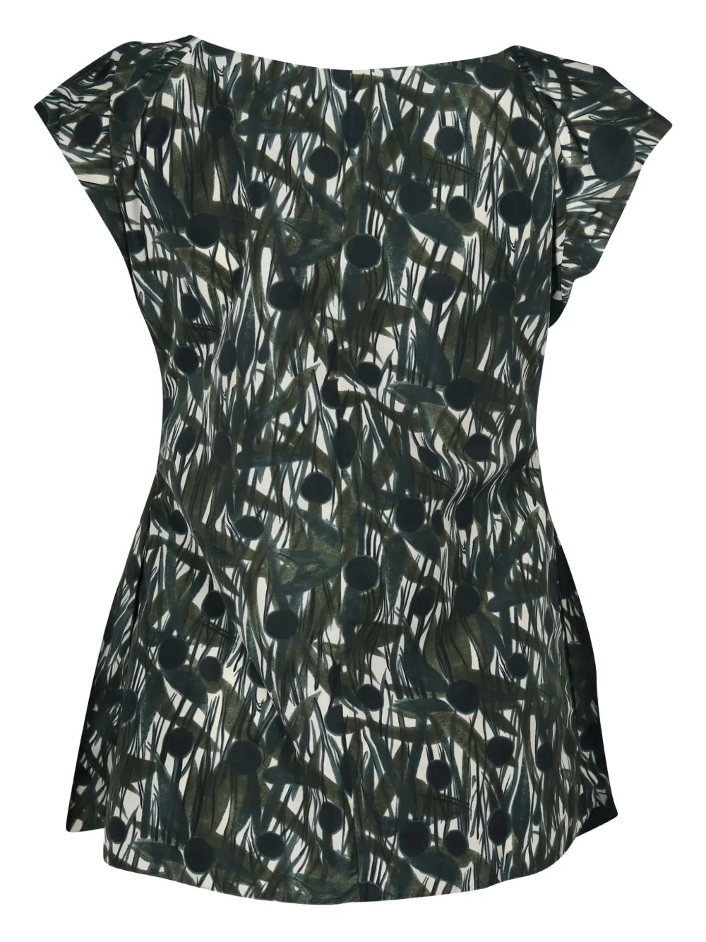 Marni Pre-Owned abstract-print sleeveless top | Image 2