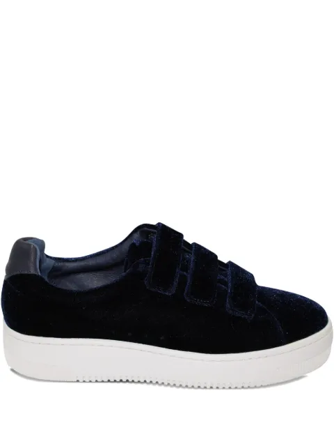 SANDRO velvet sneakers