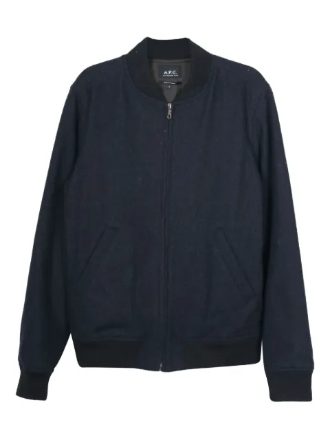 A.P.C. Mouliné Lota bomber jacket