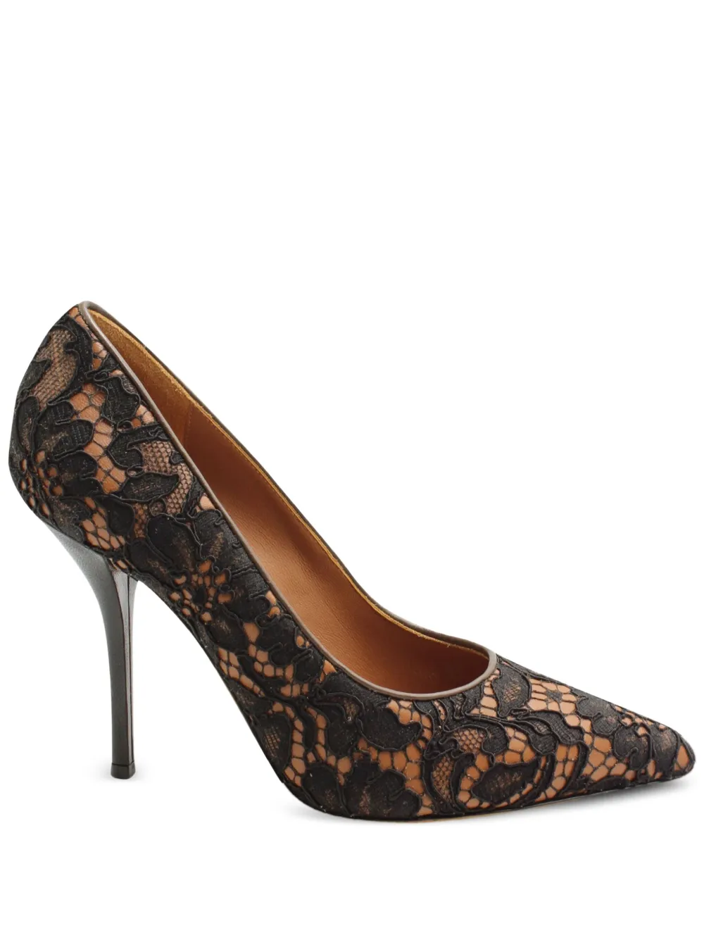 Givenchy Pre-Owned lace pointed-toe pumps | Brown | Image 1