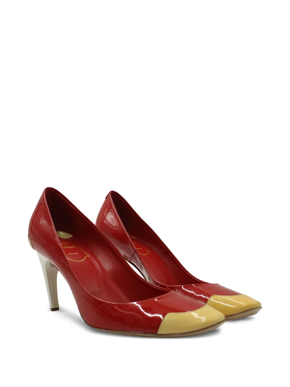 Roger Vivier Vintage colour-block leather pumps | Image 2