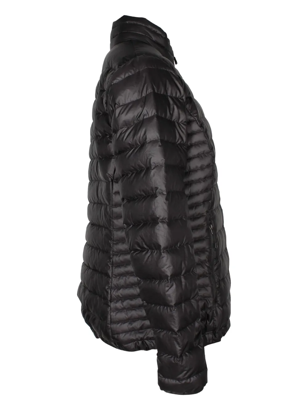 Pre-owned Patagonia Quilted Puffer Jacket In Black
