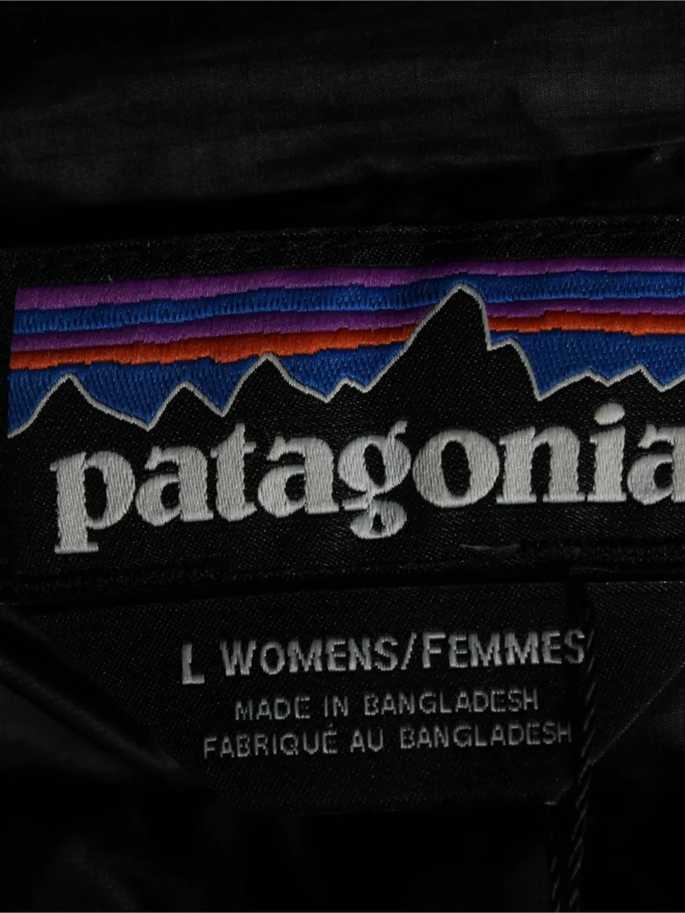 Pre-owned Patagonia Quilted Puffer Jacket In Black