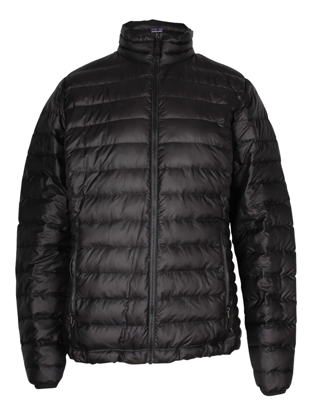 Patagonia quilted puffer jacket | Black | Image 1