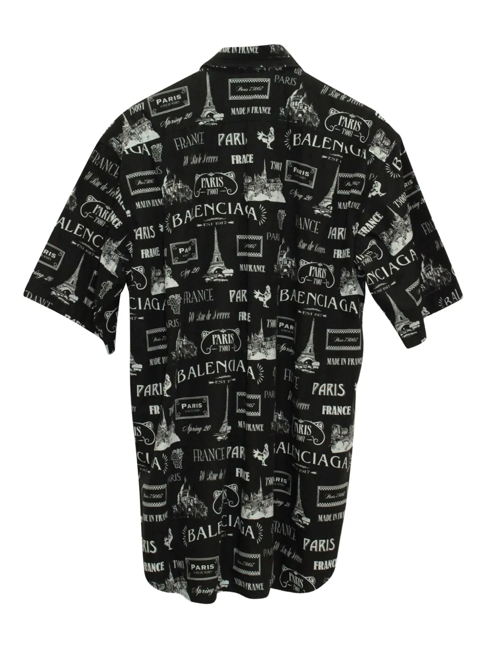 Balenciaga Pre-Owned graphic-print short-sleeved shirt | Image 2