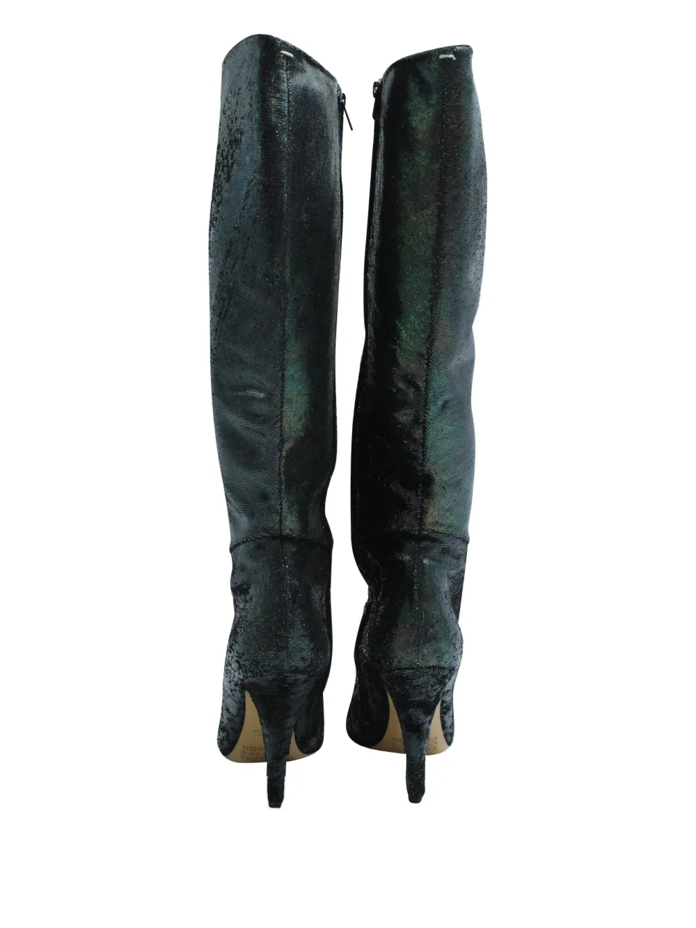 Pre-owned Maison Margiela Pointed-toe Boots In Black