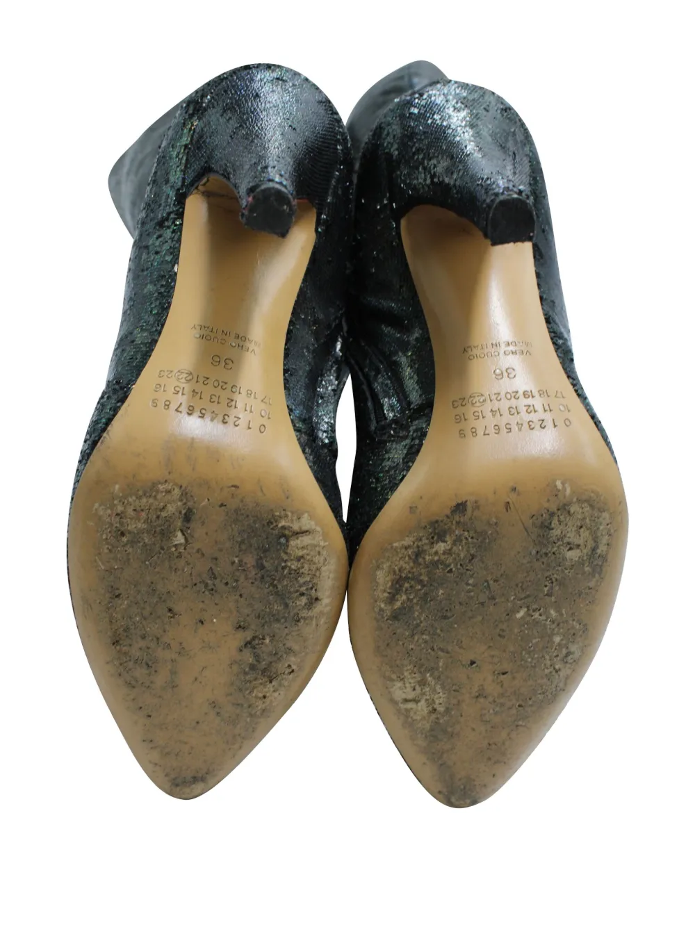 Pre-owned Maison Margiela Pointed-toe Boots In Black