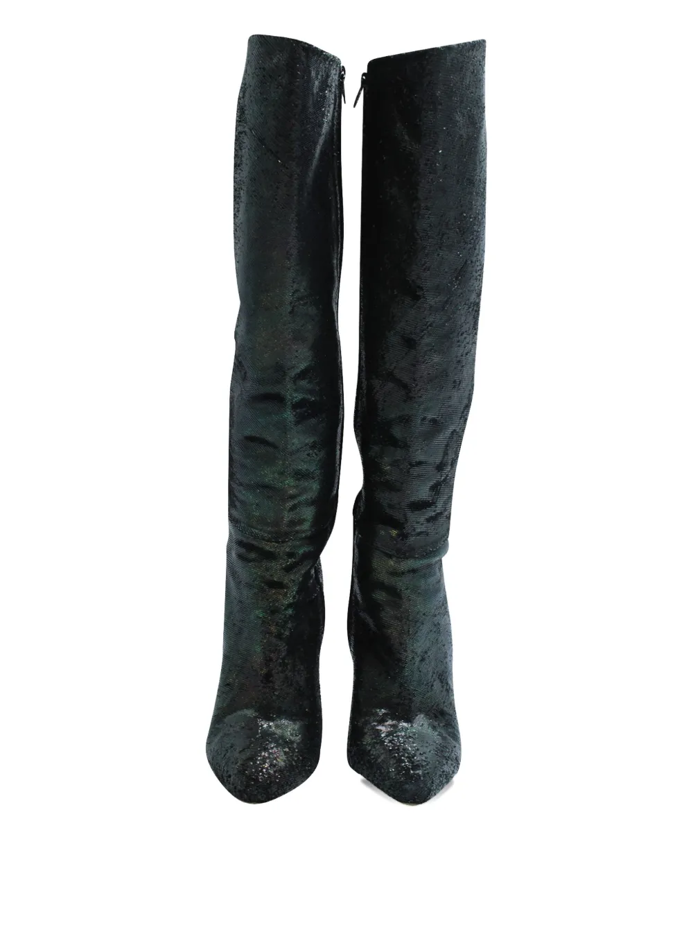Pre-owned Maison Margiela Pointed-toe Boots In Black