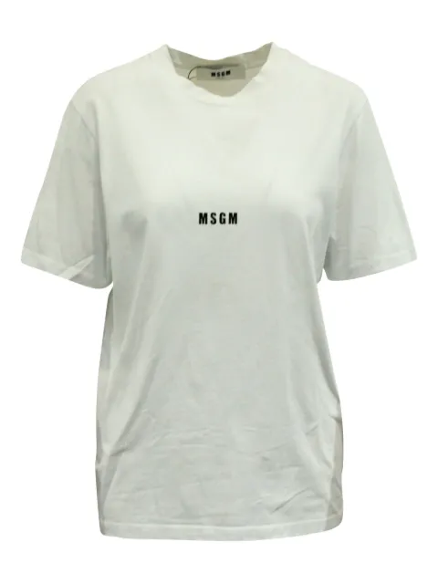 MSGM logo-print cotton T-shirt