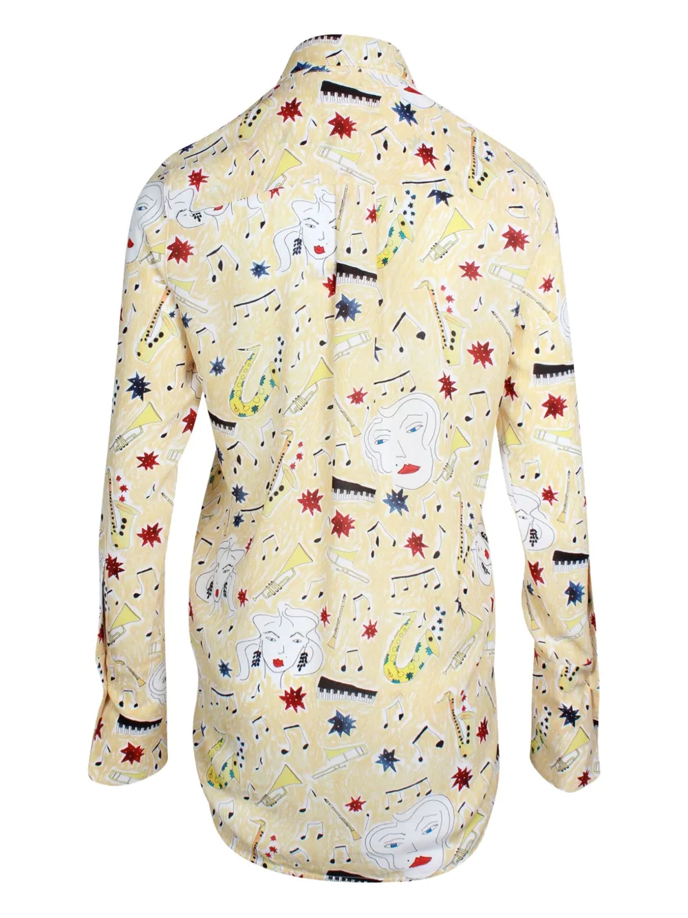 Victoria Beckham music motif-print shirt | Image 2
