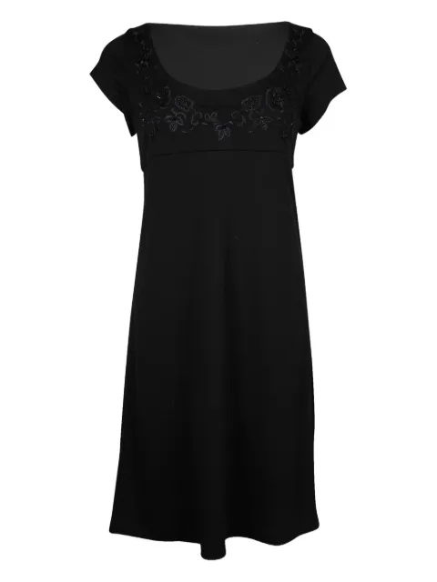 DVF Diane von Furstenberg embroidered mini dress