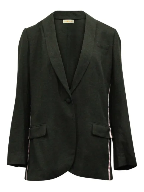 Tory Burch tuxedo-stripe blazer