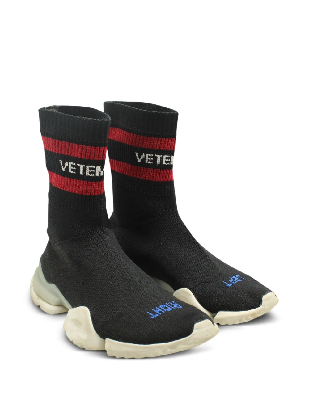 VETEMENTS x Reebok sneakers met logo - Zwart