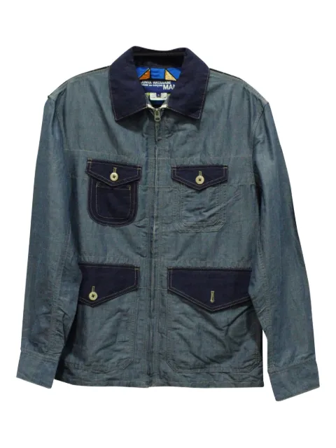 Junya Watanabe Comme des Garçons Pre-Owned zip-up denim jacket
