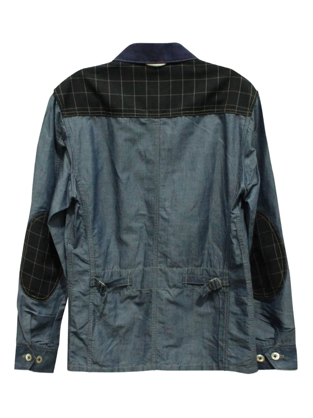 Junya Watanabe Comme des Garçons Pre-Owned zip-up denim jacket | Image 2