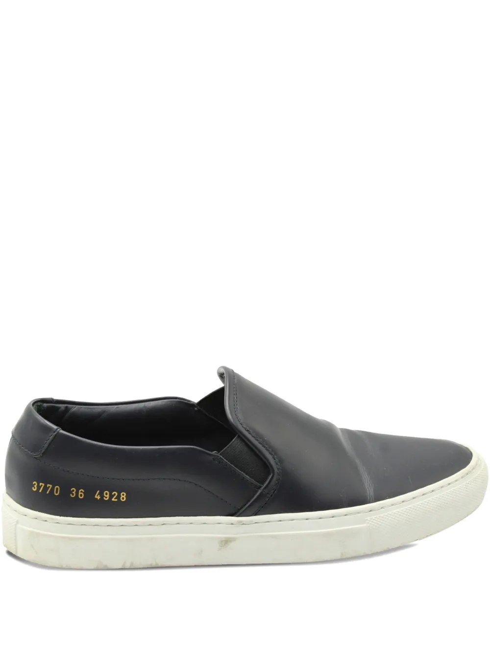 Common Projects leather slip-on sneakers | Black | Image 1