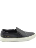 Common Projects leather slip-on sneakers - Black