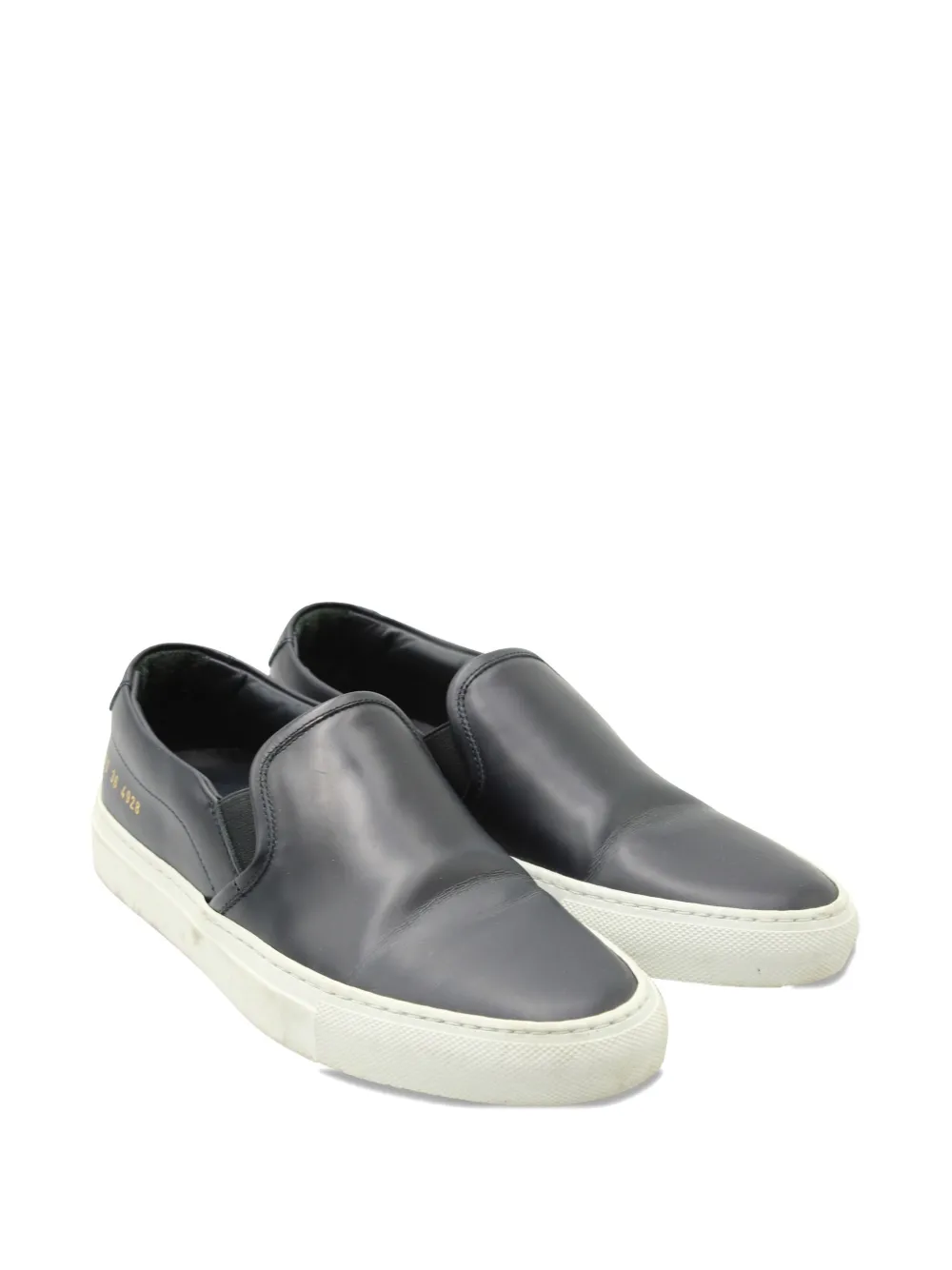 Common Projects leather slip-on sneakers - Zwart