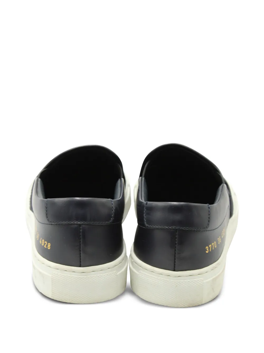  Common Projects Leather Slip-on Sneakers - Black 