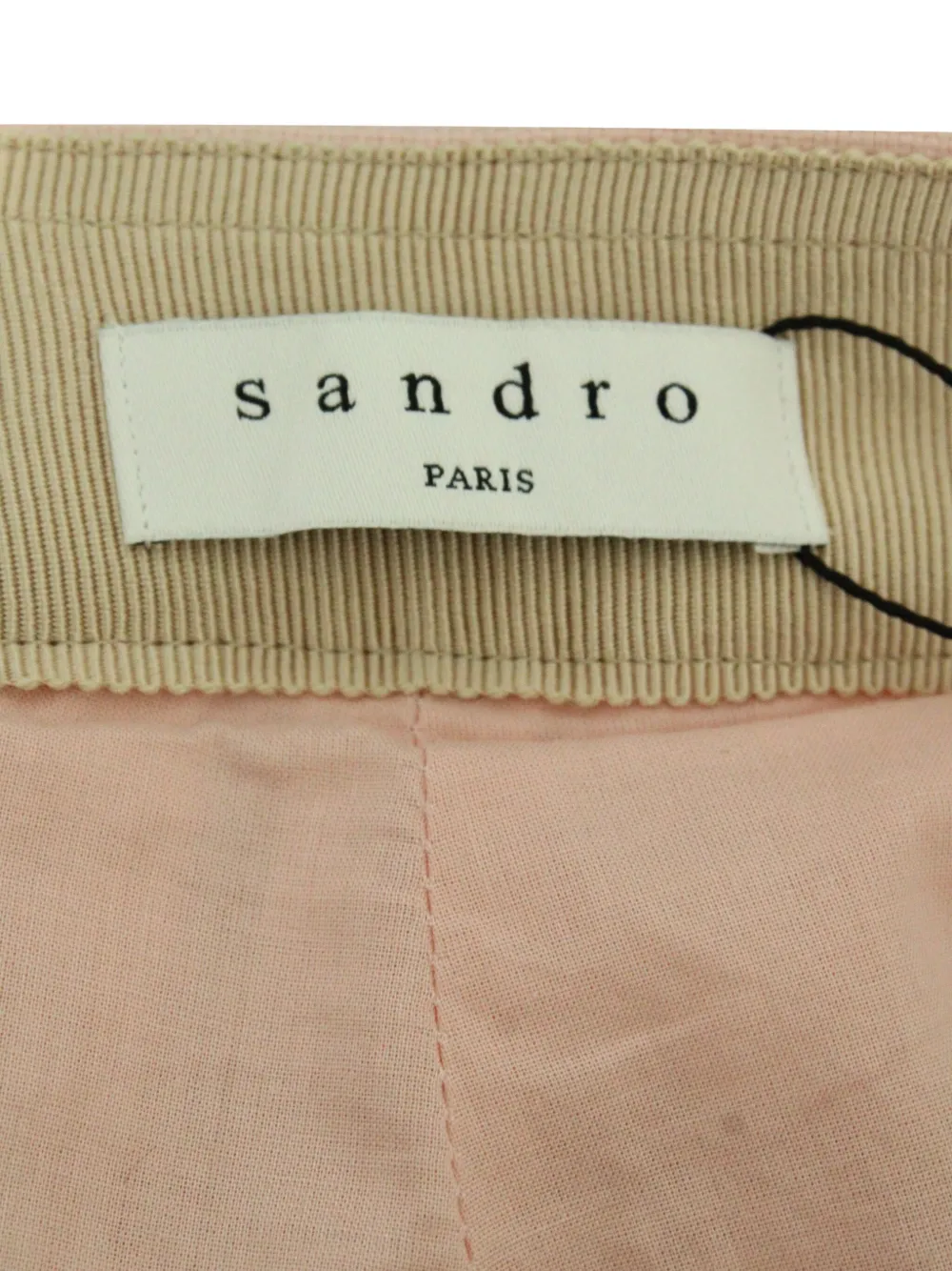 Pre-owned Sandro Ruffled Shorts In Pink