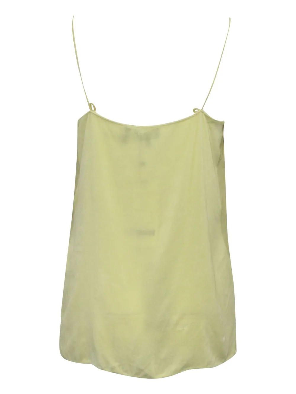 Pre-owned Theory V-neck Slip Camisole In Yellow