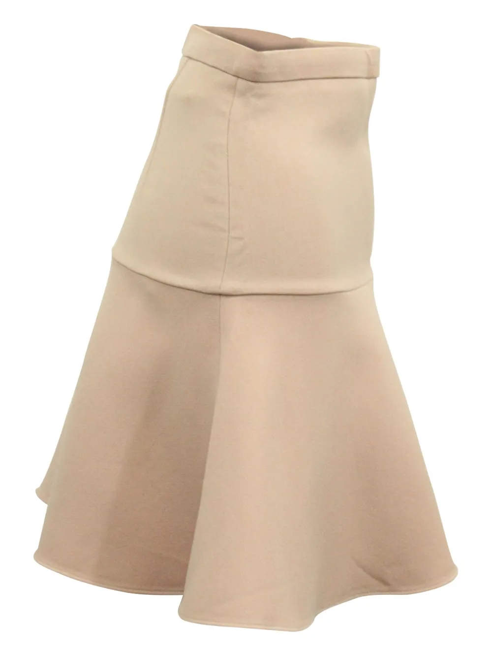 Pre-owned Miu Miu Fluted Mini Skirt In Pink