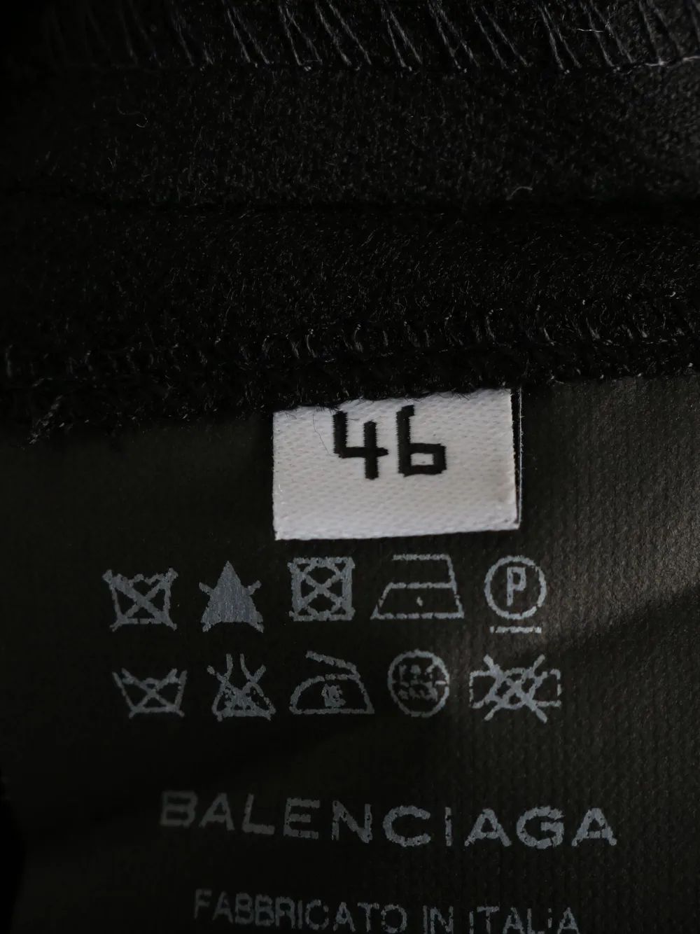 Pre-owned Balenciaga Side-zip Trousers In Black