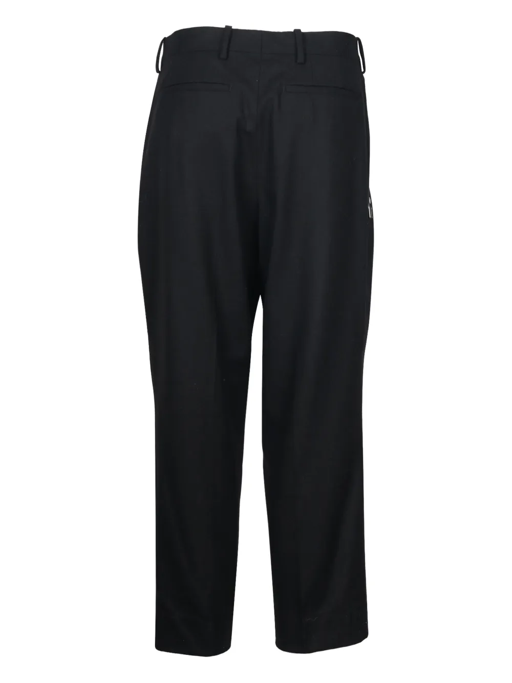 Pre-owned Balenciaga Side-zip Trousers In Black