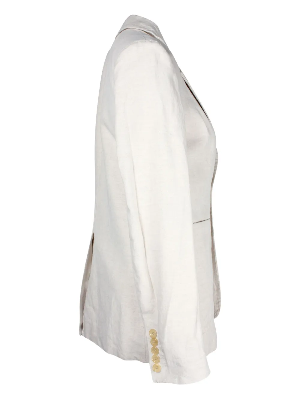 Pre-owned Joseph Annab Linen Blazer In Neutral