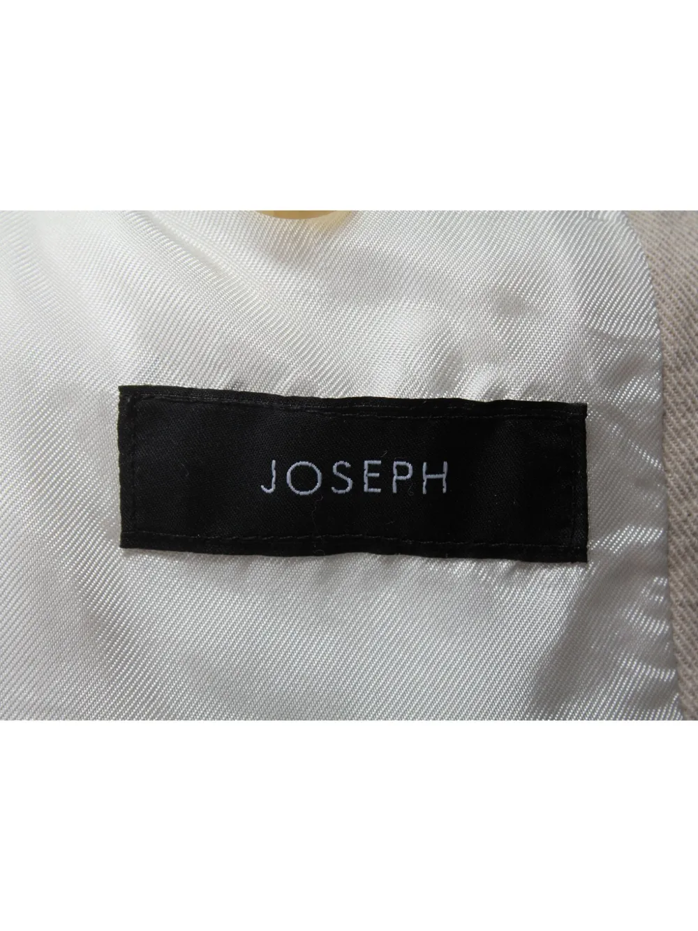 Pre-owned Joseph Annab Linen Blazer In Neutral