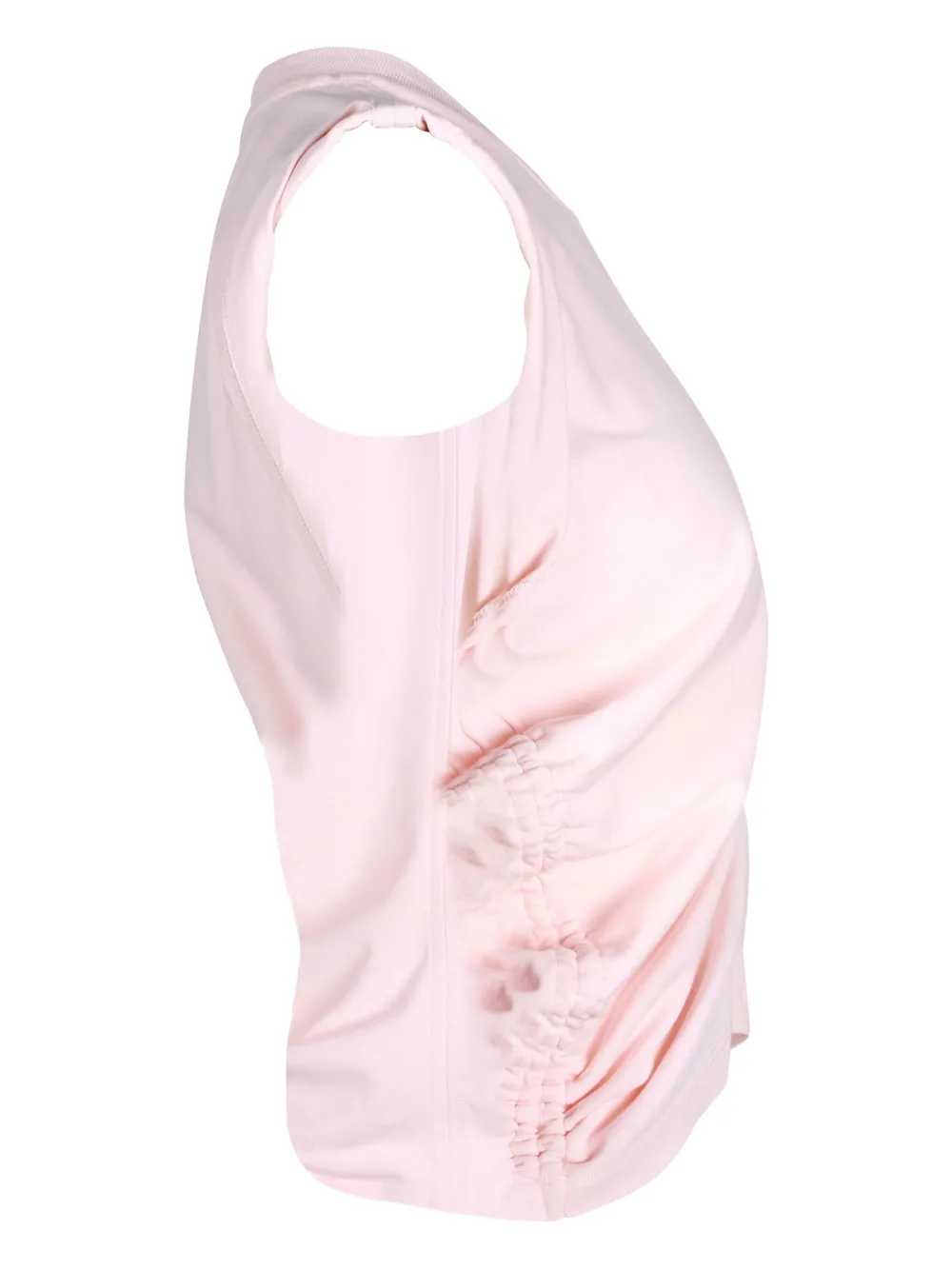 Pre-owned Alexander Wang Round-neck Drawstring Top In Pink