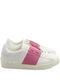 Mario Valentino Vintage 2010s Rockstud panel sneakers - White