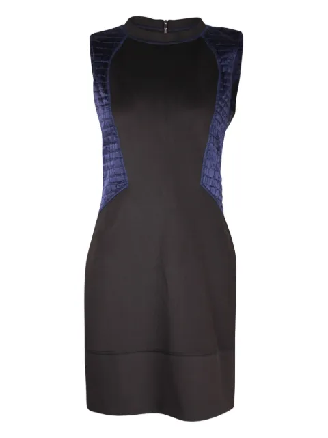 SANDRO colour-block sleeveless mini dress