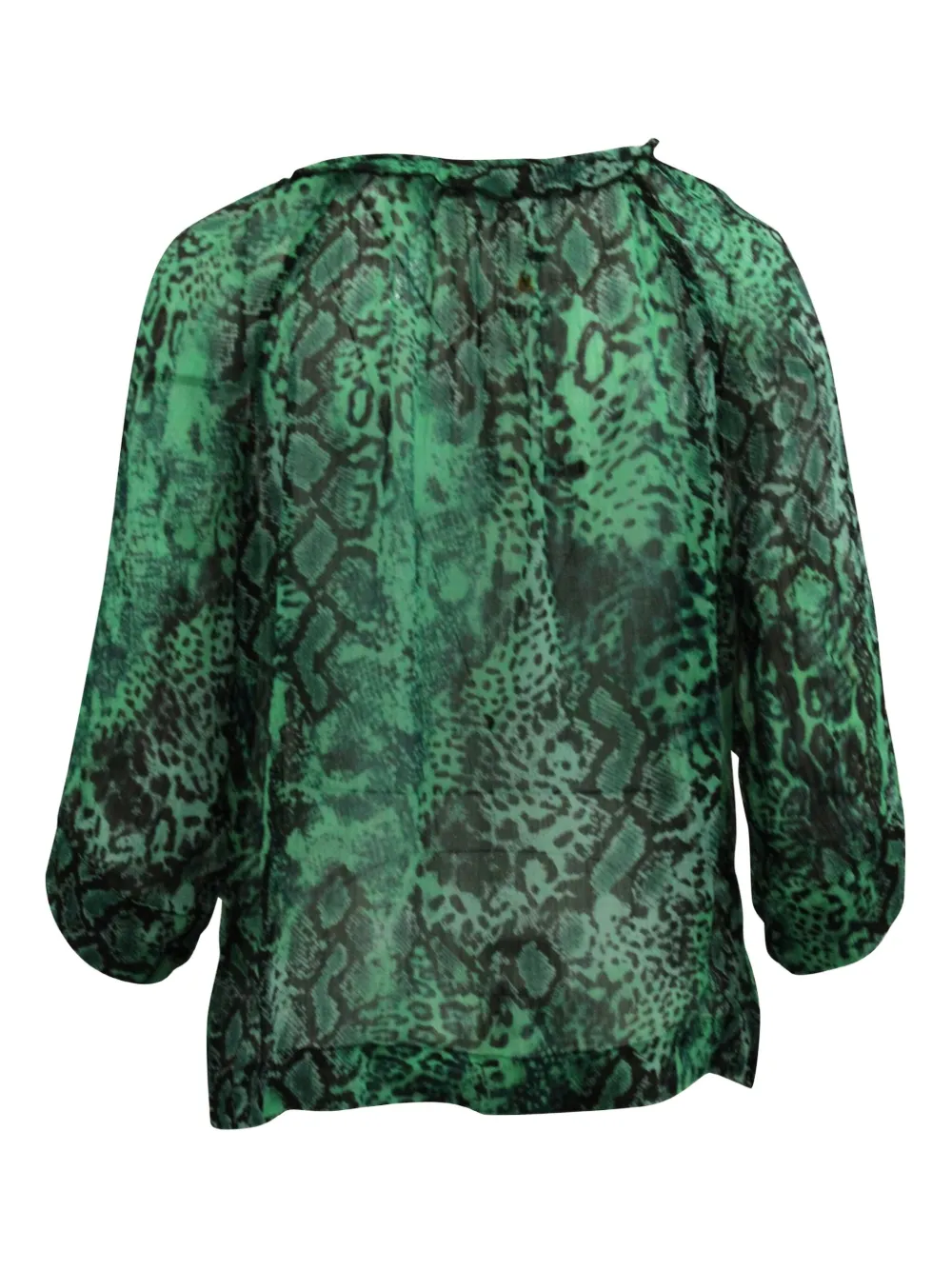 Ba&Sh snake-print V-neck blouse | Image 2