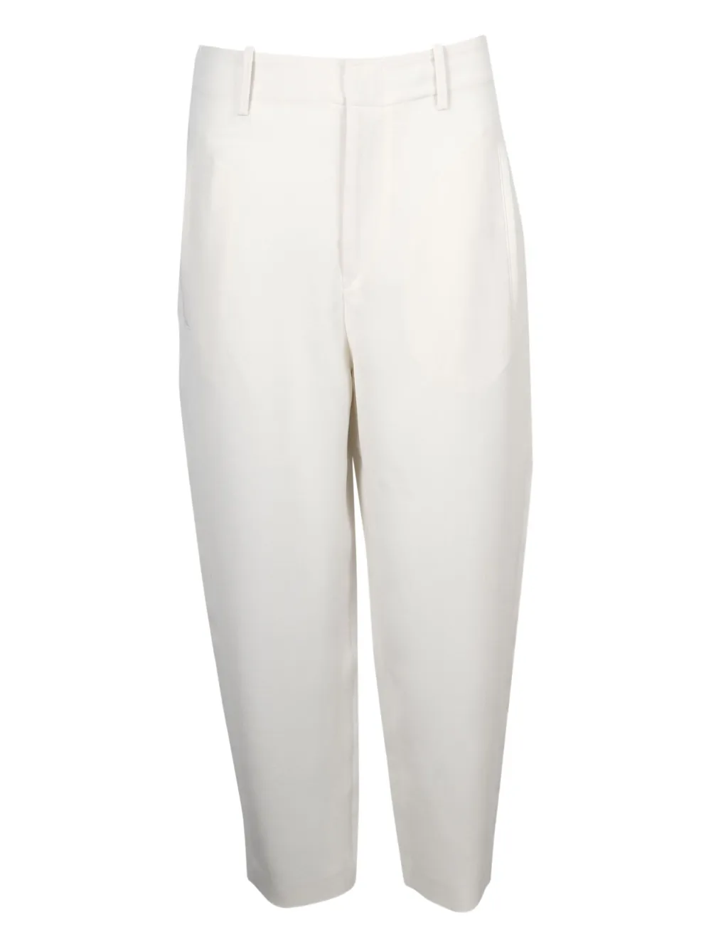 Pre-owned Isabel Marant Vintage Cropped Trousers In White