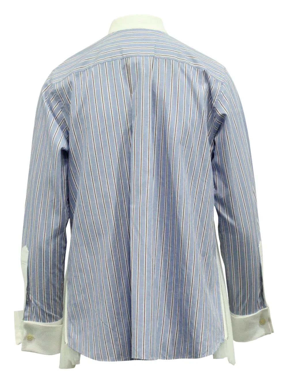 sacai striped panelled shirt | Image 2