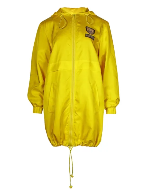 Moschino Pre-Owned drawstring teddy-bear coat