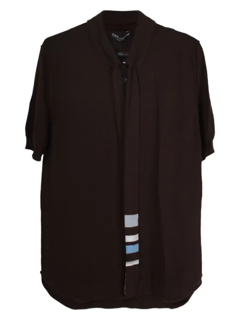 Dolce & Gabbana Pre-Owned virgin wool polo shirt