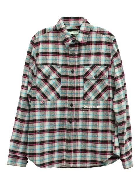 Off-White Pre-Owned checked shirt
