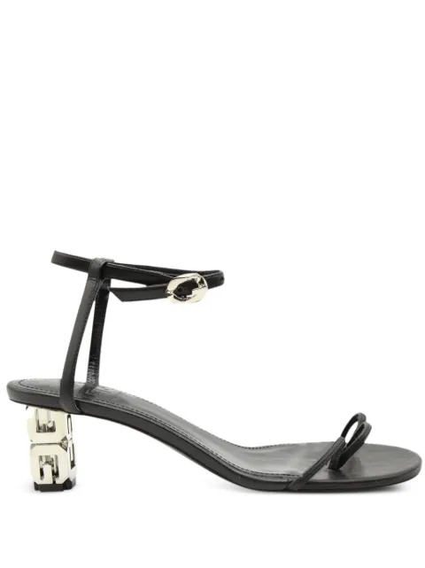 Givenchy Pre-Owned G Cube block-heel ankle-strap sandals