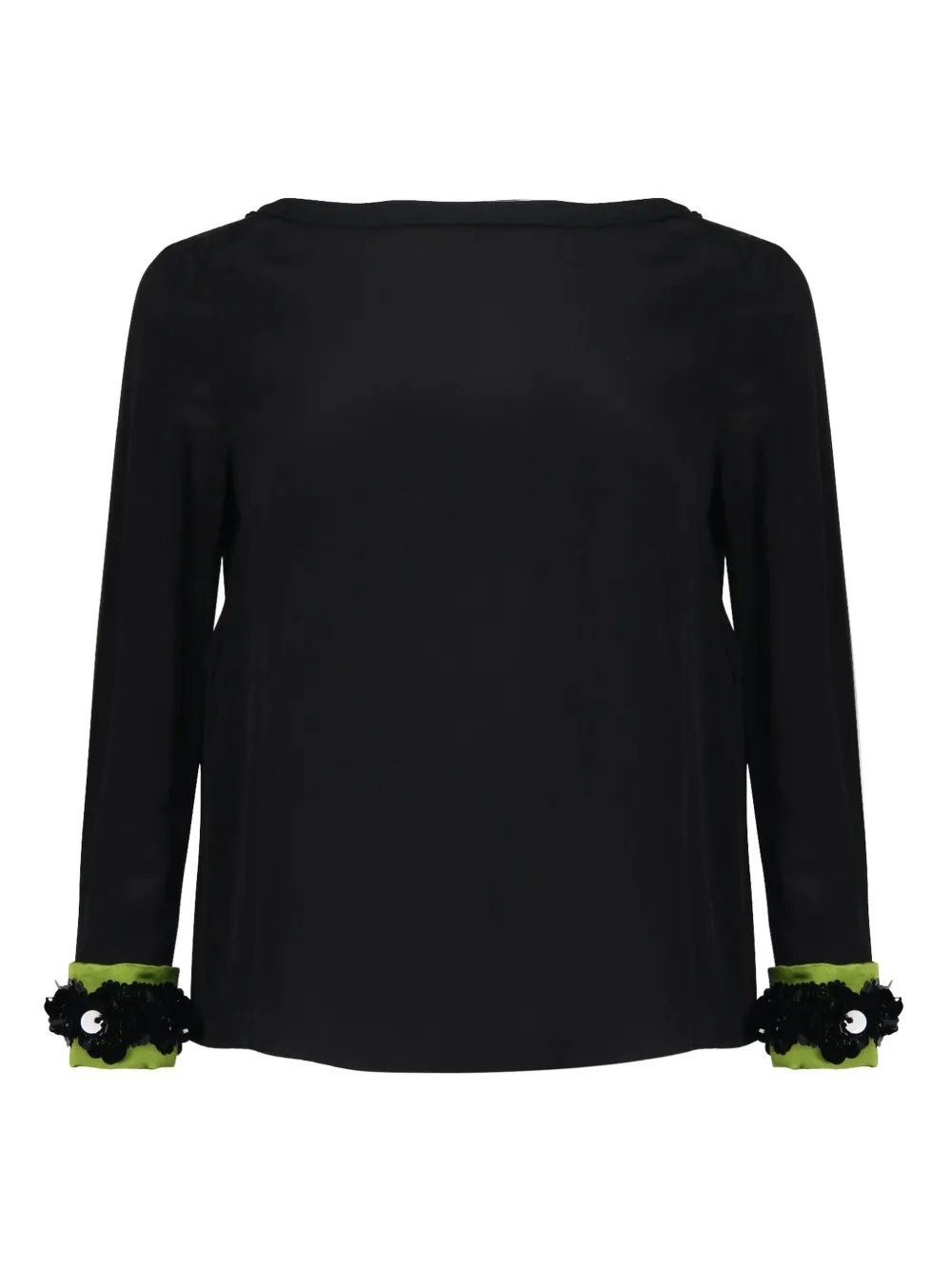 Prada Pre-Owned embellished-cuff blouse | Image 2