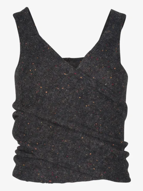 Isabel Marant Vintage tie-back alpaca top