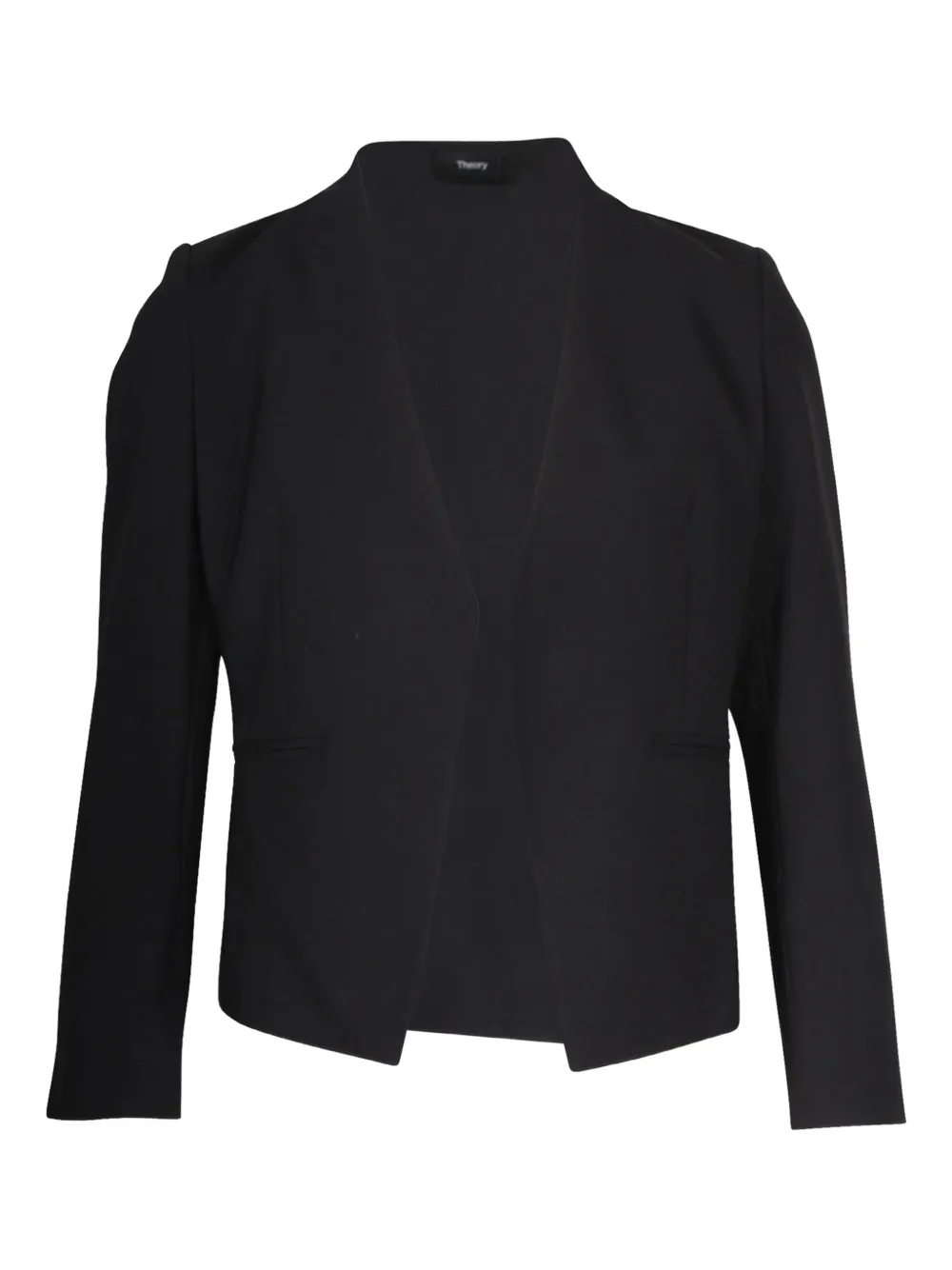 Pre-owned Theory Lanai Blazer In Black