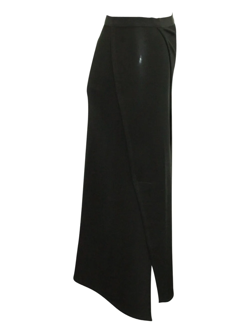 Pre-owned Helmut Lang Staggered-seam Skirt In Black